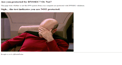Desktop Screenshot of dnssec-or-not.com